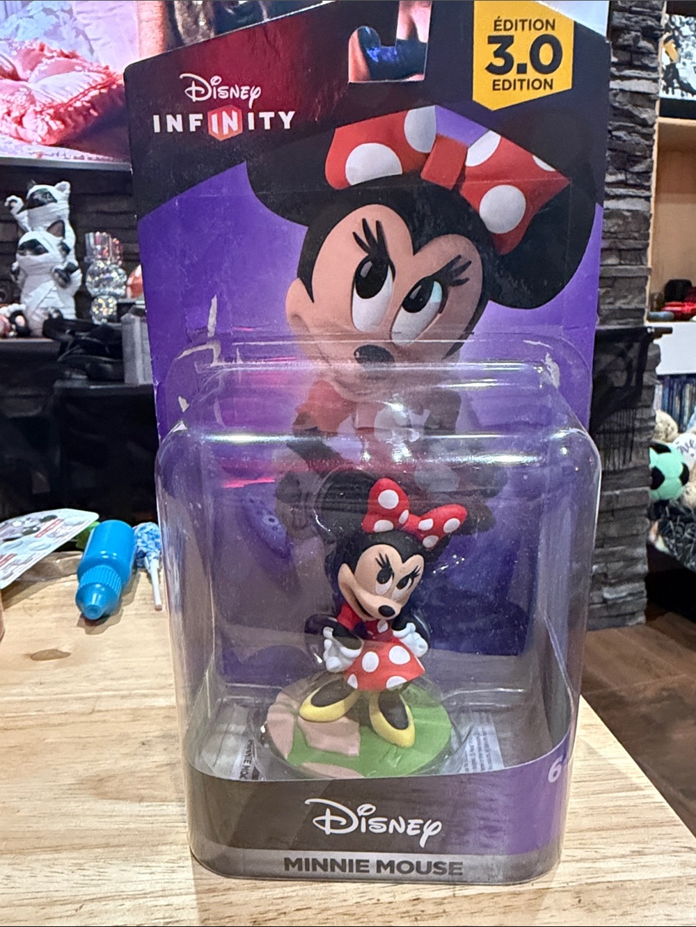 Disney Minnie Mouse Figure - Red, Black & Yellow